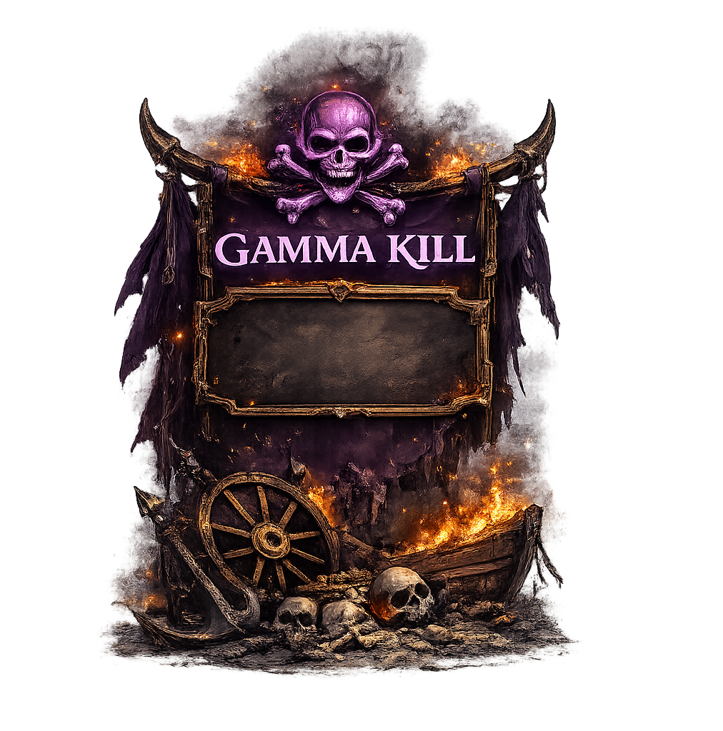 Gamma Kill plaque